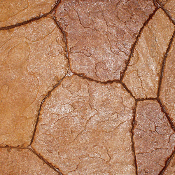 Proline Santa Fe Random Stone stamped concrete pattern