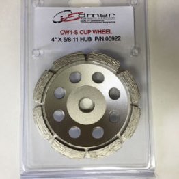 Edmar 4" Continuous Rim Cup Wheel
