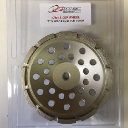 Edmar 7" Continuous Rim Cup Wheel
