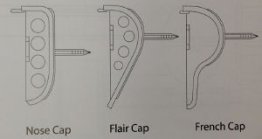 Mortex Caps ( Flair, French or Nose )