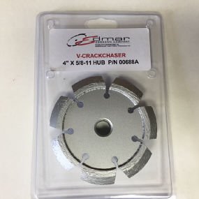 Edmar 4" V-Groove Crack Chaser Diamond Blade