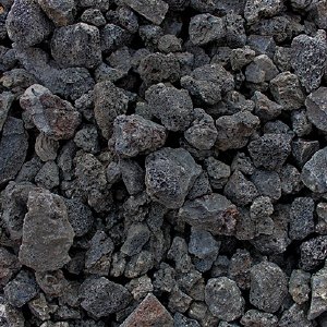 Fire Pit Black Lava Rock (Small)