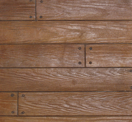 Boardwalk Plank Stamp Concrete