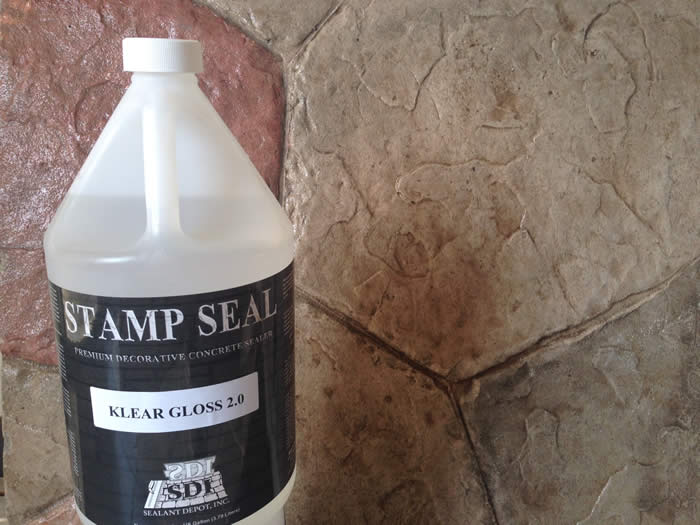 Stamp Seal Klear Gloss 2.0 Premium Decorative Concrete Sealer
