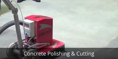 tools to polish and cut concrete