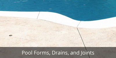 Pool Forms Drains and Joints Page
