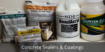 Concrete Sealers and Coatings Page