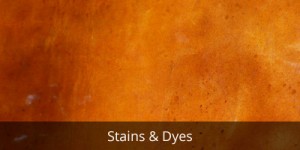 supplies for staining concrete and dyeing concrete