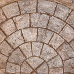 Proline 5-9 Cobblestone Circle Stamped Concrete