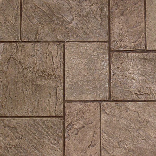 Ashlar New England Slate Stamped Concrete