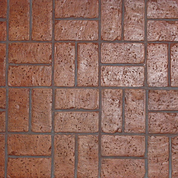 Proline Used Brick Basketweave stamped concrete pattern