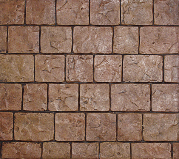Cut Stone Cobble Stone Stamped Concrete Pattern