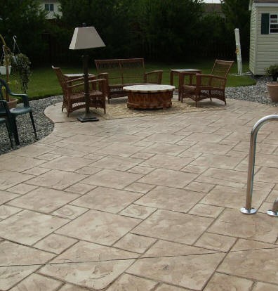 OpaLocka Stamped Patio