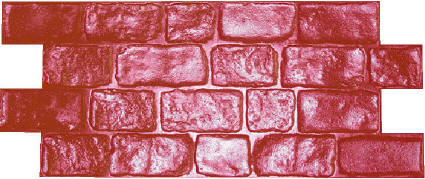 Cobble Stone Stamp Concrete Pattern