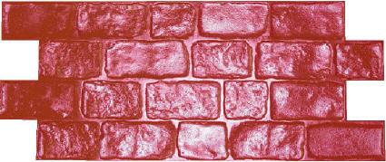 Matcrete UK Cobblestone stamp tool for stamped concrete