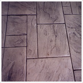 York Stone Stamped Concrete