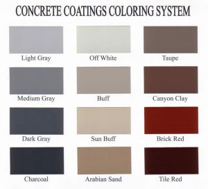 SDI Concrete Coatings Coloring System Epoxy Flooring
