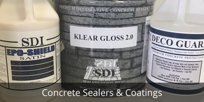 products to seal and coat concrete