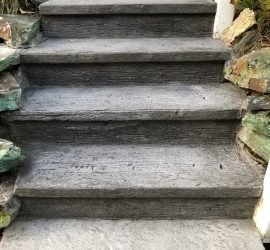 Reclaimed Wood Steps Sealant Depot New Jersey