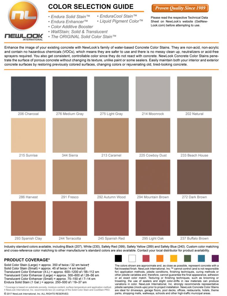 Masterprotect Color Chart